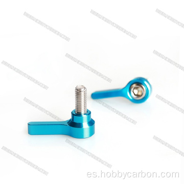 Tornillos de pulgar de aluminio M4